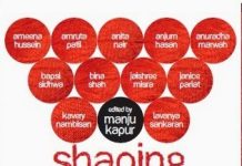 Shaping the World Edited by Manju Kapur Women's Writing in India