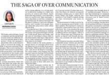 Saga of Over Communication