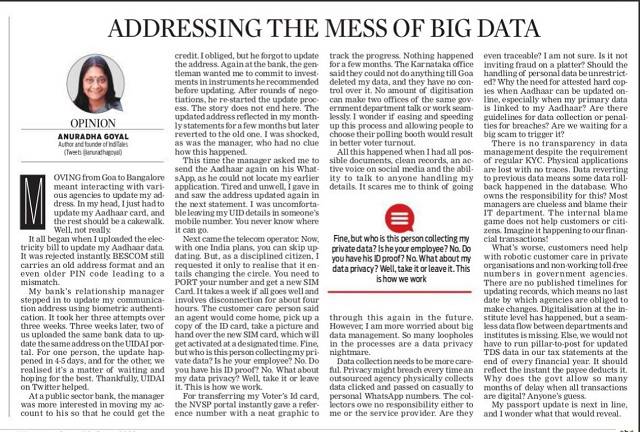 Big Data Mess