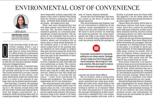 Environmental Costs and Waste Management Woes