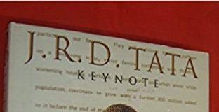 J R D Tata Keynote